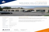 FOR SALE | RETAIL GOLDEN HILLS CENTER · Atlanta,GA;andKansasCityMO.Archthenwastheowneroperator of a specialized printing company that sold its products to other printing companies