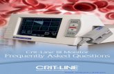 14-0208 Crit-Line FAQ RevB r20 Mech - FMCNA · Emitter Detector Blood Flow How does the Crit-Line III monitor make its measurements? The Crit-Line III monitor has a sensor clip that