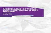 MODELLING OPTIONS FOR AUSTRALIA’S RET REVIEW · 5/16/2014  · review of the RET. 2.1. DEMAND THE KEY UNCERTAINTY The forecast for national electricity demand is the key uncertainty