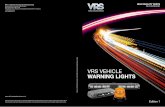 VRS VEHICLE WARNING LIGHTS - Scania Group · low profile R65 LED Minibar available in 1 Bolt or Magnetic mounting options with amber or clear lenses. The 5565 Series LED Amber Minibars