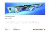 Documentation KL3356 - Beckhoff Automation€¦ · Strain gauge reference signal The strain gauge reference signal is also acquired with a resolution of 16 bits (+ sign) at longer