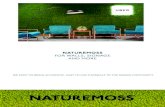 NATUREMOSS FOR WALLS, SIGNAGE AND MORE · ease of installation and the ease of maintenance of moss walls and moss signage make it a much more AFFORDABLE solution than traditional