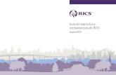 Guía de requisitos y competencias de RICS · Aplicar los conocimientos para cumplir los requisitos legales y normativos en situaciones concretas dentro del campo de especialización.