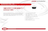 DS-2DF8442IXS-AELW (T2) 4MP 42× Network IR Speed Dome€¦ · Video Output 1.0V[p-p]/75Ω,PAL,NTS,N connector RS-485 HIKVISION, Pelco-P, Pelco-D, self-adaptive Supplement Light IR