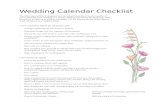 9 to 12 months prior to wedding day:€¦ · Web view9 to 12 months prior to wedding day: Arrange a gathering for you and your parents. Determine budget and how expenses will be shared.