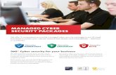 MANAGED CYBER SECURITY PACKAGES · Air Sec is the specialist cyber security division of award winning Managed Service Provider, Air IT. A full-service Managed Security Service Provider,