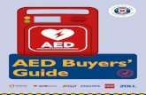 AED Buyers’ Guide - St. Andrew's First Aid · 1 x CPR-D-padz electrodes with first responder kit, operator’s guide. Defibrillator, 1 x pair of CPR Uni-Padz, battery pack, 1 x