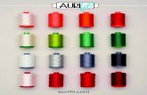 aurifil - Along Came Quilting · COTTON 28WT 100% EGYPTIAN COTTON 90/14 Topstitch Needle, Quilting, or Denim Needle (use 40wt or 50wt in the bobbin) 4.0 Longarm Needle (use 40wt or
