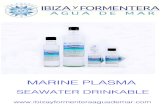 Ibiza Formentera seawater marine plasma · Ibiza and Formentera Seawater Co. is a family eco enterprise related to the sea, to the values of health and the protection to the environment.