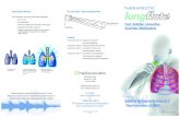 Fast, Reliable, Innovative Secretion Mobilization · Therapeutic Lung Flute® The Therapeutic Lung Flute® is indicated for Positive Expiratory Pressure (PEP) Therapy. Clinically