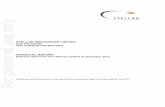 For personal use only - ASX · Stellar Resources Limited and Controlled Entities ACN 108 758 961 1 Directors’ Report For the Half-Year Ended 31 December 2015 The Directors of Stellar