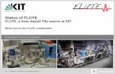 FLUTE, a linac-based THz source at KIT€¦ · 22-24.11.2017 Minjie Yan – Status of FLUTE Institute for Beam Physics and Technology (IBPT) 2 FLUTE overview Final electron energy