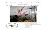 Sunshine Coast Bromeliad Society Inc. Newsletterscbs.org.au/wp-content/uploads/2018/07/Newsletter... · 6. P/C - Gouda, Guzmania, Vriesea 6. P/C - Nidularium, Pattern Leaf Vriesea