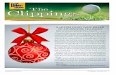 The Clippings… · The Clippings - December 2015 1 The Clippings News For The Residents at Lakes of Fairhaven December 2015 Volume 3, Issue 12 Merry Christmas and Happy New Year