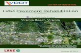 I-264 Pavement Rehabilitation - virginiadot.org · LANE) Norfolk asphalt plant. He manages the daily operation, safety program, and asphalt production of the plant and is responsible