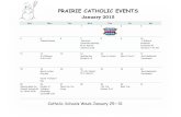 PRAIRIE CATHOLIC EVENTS January hl.pdf · PRAIRIE CATHOLIC EVENTS January 2015 Sun Mon Tue Wed Thu Fri Sat 1 1 2 3 4 5 Classes Resume 6 7 Education Committee Meeting @ St. Gabriel