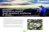 Nakahechi Kumano Kodo Self-guided walking 6 days...Before or after breakfast, take time to explore the atmospheric village where you spent the night. Today’s journey begins with