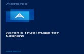Acronis True Image for Sabrent · Upgrades from Acronis True Image for Sabrent to the latest version of Acronis  will be supported and advertised in the product. 1.4.1