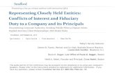 Representing Closely Held Entities: Conflicts of Interest and …media.straffordpub.com/products/representing-closely... · 2017. 9. 22. · The audio portion of the conference may