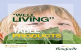 “WELL LIVING” - Bonduelle · 2015. 12. 15. · 1 3 business activities: canned, frozen, refrigerated (fresh and prepared). bonduelle is a family company created in 1853 and has
