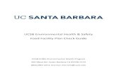 UCSB Environmental Health & Safety Food Facility …...UCSB Environmental Health & Safety Food Facility Plan Check Guide UCSB EH&S Environmental Health Program 565 Mesa Rd. Santa Barbara