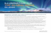 ILLUMINATING THE TOP GLOBAL RISKS IN 2020: Regulatory Changes and Talent Challenges … · Internal Audit, Risk, Business & Technology Consulting ILLUMINATING THE TOP GLOBAL RISKS