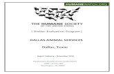 DALLAS ANIMAL SERVICES Dallas, Texas · City of Dallas Animal Services 3 2.0 GENERAL OVERVIEW The Dallas Animal Services and Adoption Center is located at 1818 N. Westmoreland Road,