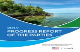 2019 PROGRESS REPORT OF THE PARTIES...This Progress Report of the Parties documents binational and domestic actions taken over the 2016 to 2019 time period to fulfill the commitments