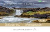 NORTH ATLANTIC QUEST - Amazon S3 · 2018. 7. 23. · NORTH ATLANTIC QUEST aboard Riviera ICELAND to NEW YORK • SEPTEMBER 10–27, 2019 Featuring OLife Choice: • 2-FOR-1 CRUISE