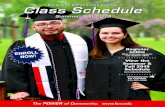 Kankakee Community College Class Schedule · Fall 2019 Schedule kcc.edu/schedule INFORMACIÓN EN ESPAÑOL 815-802-8586 Kankakee Community College Summer/Fall 2019! Class Schedule