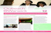 Outreach @Warwick · collaboration with Coventry and Warwickshire Virtual Schools for children in Year 6 currently in Local Authority Care. Now in its fifth year, the project gives