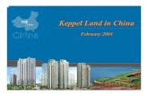 Keppel Land in China - Keppel Corporation in China (Feb 04).pdf · , Shanghai. Location : Located in the prime Jingan district of Shanghai, within walking distance of Nanjing Xi Road