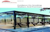 Guidance On Smoking Shelters And Premises · So, when installing a smoking shelter, it is important to think about the butts that people will drop after smoking. Therefore, every