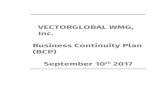 VECTORGLOBAL WMG, Inc. Business Continuity Plan (BCP ... · Our Executive Representative will promptly notify FINRA of any change in this information through FINRA Contact System