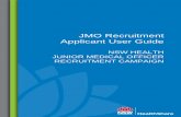 JMO Recruitment Applicant User Guide · 2019. 7. 1. · NSW JMO Recruitment Campaign Applicant User Guide v.1.1 Page | 4 Searching for a Position You can search for a position using