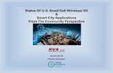 Status Of U.S. Small Cell Wireless/ 5G Smart City Applications … · 2018. 3. 14. · Municipal Ownership Of Electric Utility 33% 67% Municipal owned electric utility No ownership