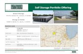 Self Storage Portfolio Offering · Self Storage Portfolio Offering Route 6 Storage 222 W. Jackson St., Seneca, IL 61360 & Storage on arker 8186 N. Barker St., Byron, IL 61010 tobe