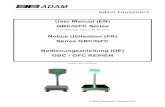 User Manual (EN) GBC/GFC Series - Adam Equipment USA...The GBC/GFC series provides accurate, fast and versatile parts counting scales. There are 2 types of scales within the GBC/GFC