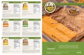 INGREDIENTS - La Tortilla Factory · 2017. 2. 22. · 95% organic ingredients. “Natural” is not a federally regulated labeling claim and should not be confused with organic. Only