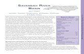 Savannah RiveR BaSin - North Carolina Quality/Planning... · and Georgia to the Atlantic Ocean (Figure 1-2). Southeast portions of Clay and Macon, southern Jackson, and southwestern