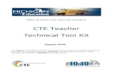 CTE Teacher Technical Tool Kit...Office of Career and Technical Education CTE Teacher Technical Tool Kit August 2020 The mission of the Office of Career and Technical Education is