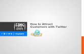 How to Attract Customers with Twitter For about a year now, Twitter has made it possible for companies