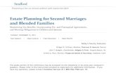 Estate Planning for Second Marriages and Blended Familiesmedia.straffordpub.com/...second-marriages-and-blended.../presenta… · Pre- and Post-Nuptial Agreements John T. Midgett