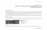 Chapter 2017 Revit for Architecture Updates and Enhancements€¦ · This document gives a brief listing of the major new features in the 201 7 release of the Revit software. The