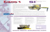 Daco SI Brochure - Daco Solutions · The Products are under continuous development and The Manufacturer reserves the right to make changes at any time, without notice, to colour,