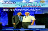 Congratulations SPEEA members! Shearon elected IFPTE president, Mathis … · 2018. 7. 30. · Mathis received IFPTE’s ... James Raskob Treasurer Doug Brazeal Secretary. SPEEA Publications.