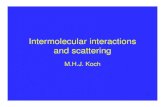 Intermolecular interactions and scattering · Intermolecular interactions: Lysozyme-KCl KCl series in water 0.00 0.02 0.04 0.06 0.08 0.10 0.12 SF (s) 0.0 0.2 0.4 0.6 0.8 1.0 1.2 1.4