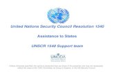 UNSCR 1540 Support teamII.+Presentation+2_1540.pdf · 2017. 4. 7. · OP 16-17 of resolution 1977 (2011) 16. Supports the continued efforts of the 1540 Committee to secure a coordinated