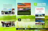 ReamHills DL v9 - Find UK camping, glamping and touring ... · your own bed linen/sleeping bags, pillows and towels. Camping & touring specially converted Lynx helicopter Tari˚ Pitch