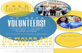 Fair Volunteers Flyer - UC Irvine - Wellness · 2020. 4. 30. · Fair Volunteers Flyer Author: uci worklife and wellness Keywords: DACPxxET0DY Created Date: 20170419165658Z ...